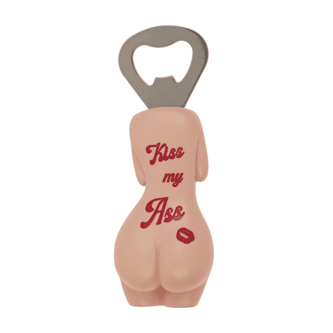 Kiss My Ass Bottle Opener – Rolig kapsylöppnare
