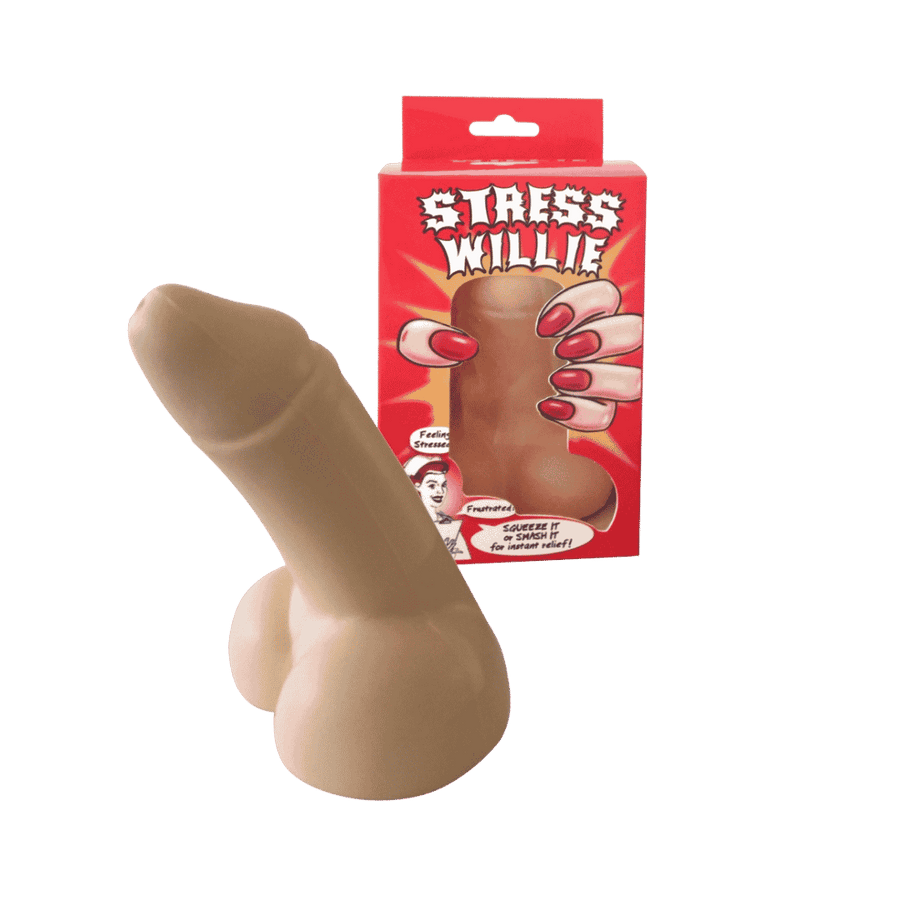 Stress Willy - Morsom stressball for skøyerstreker